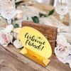6 Sets Acrylic Table Number Signs Stand Wedding Party Reusable Blank Signs Elegant Reception Table Decor Acrylic Sign Blank