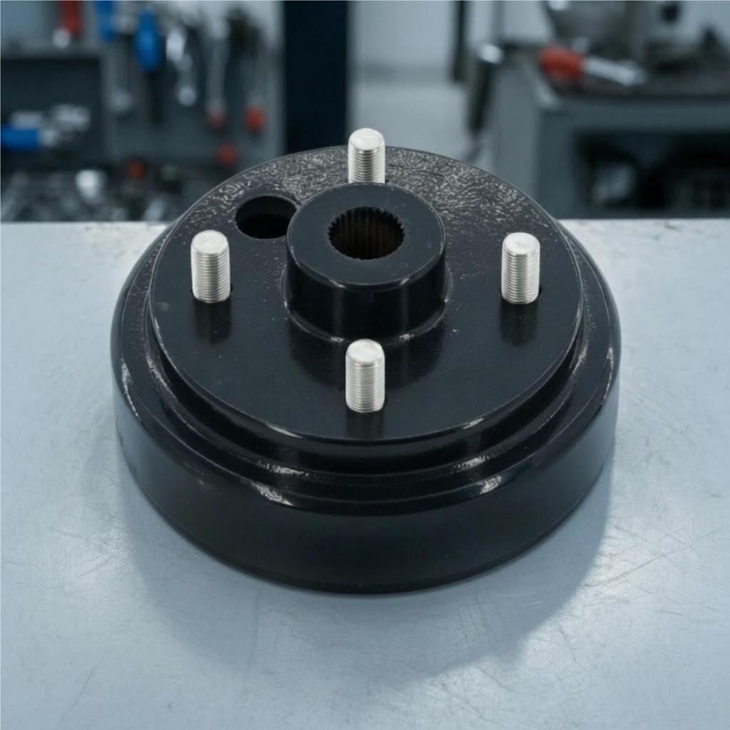 Brake Drum with 30tooth Hub Splined Direct Replacement