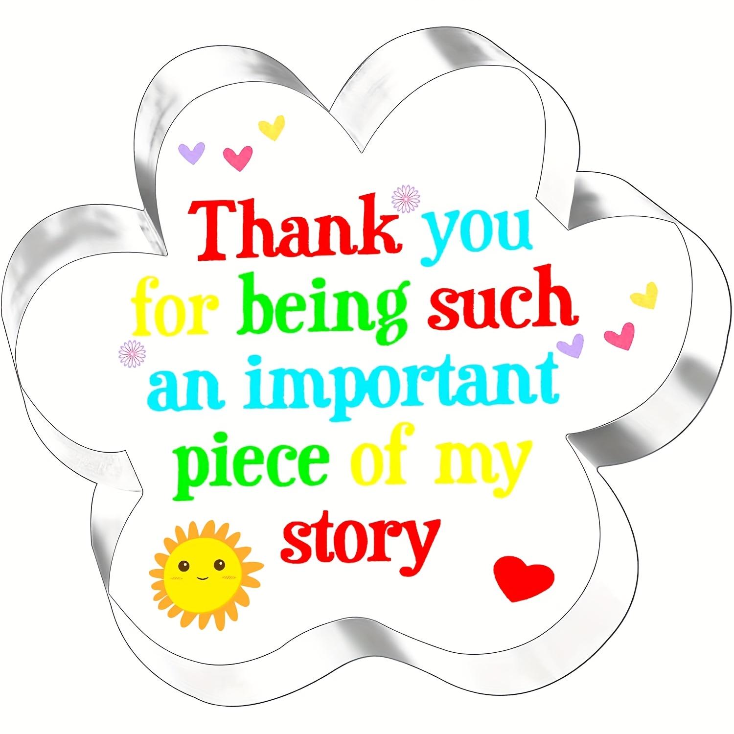 

Teacher Appreciation Gifts Teacher Plaque Novelty Day Care Teacher Gifts Gratitude Gifts Cute Retirement Gifts for Teachers Loose Kindergarten 10*10cm