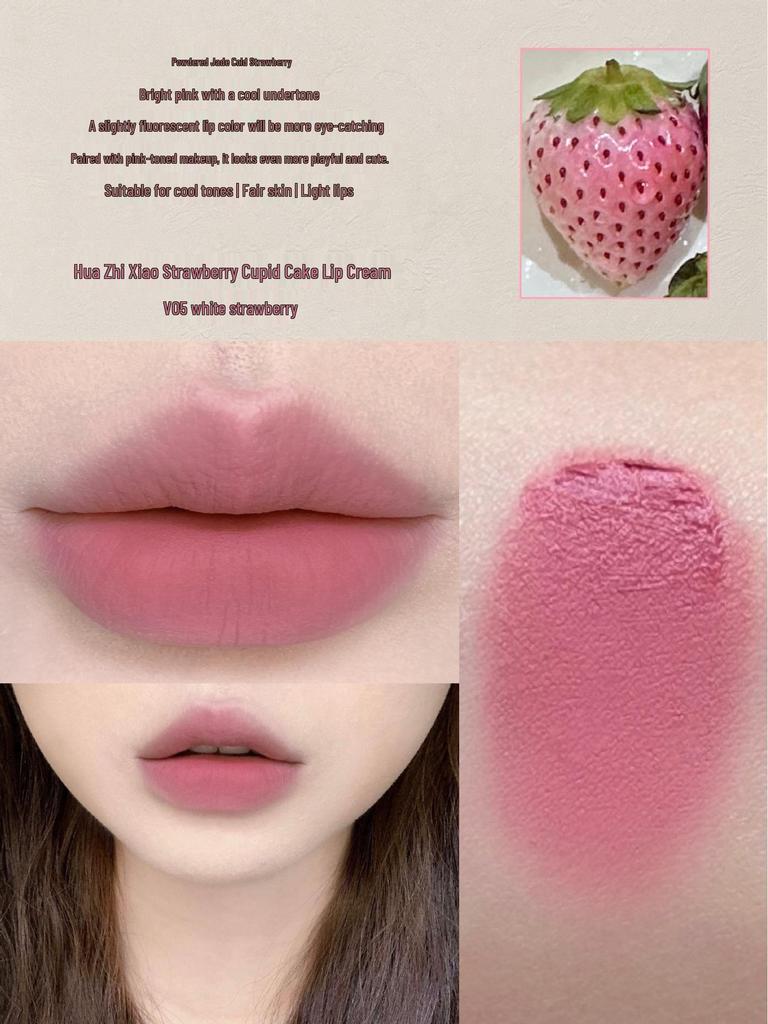 FlowerKnows Strawberry Cupid Mattifying Lip Cream - Autumn/Winter Collection
