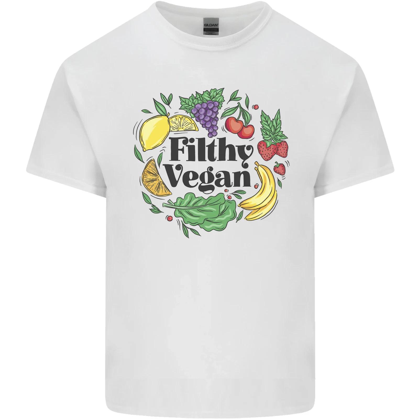 Filthy Vegan Kids T-Shirt Childrens M