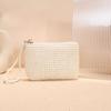 Hand Held Card Holder Earphone Case Mini Storage Bag Sweet Small Lipstick Bag  Outdoor