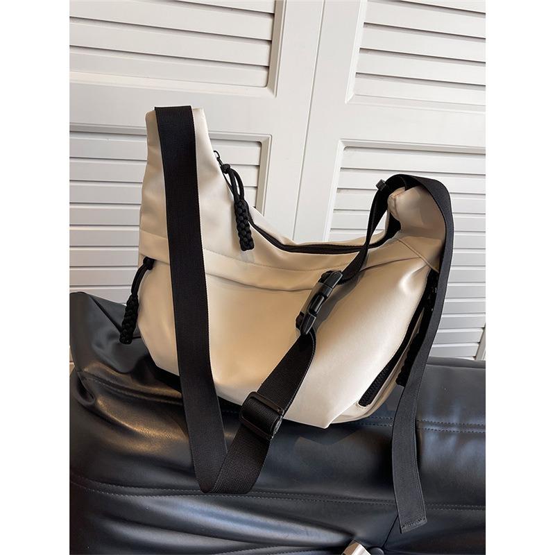 Nyl Hobos Crossbody Bags Solid Casual Zipper Women's Bags 2026 Fashi High Capacity Solid Color Single Shoulder Totes Bag