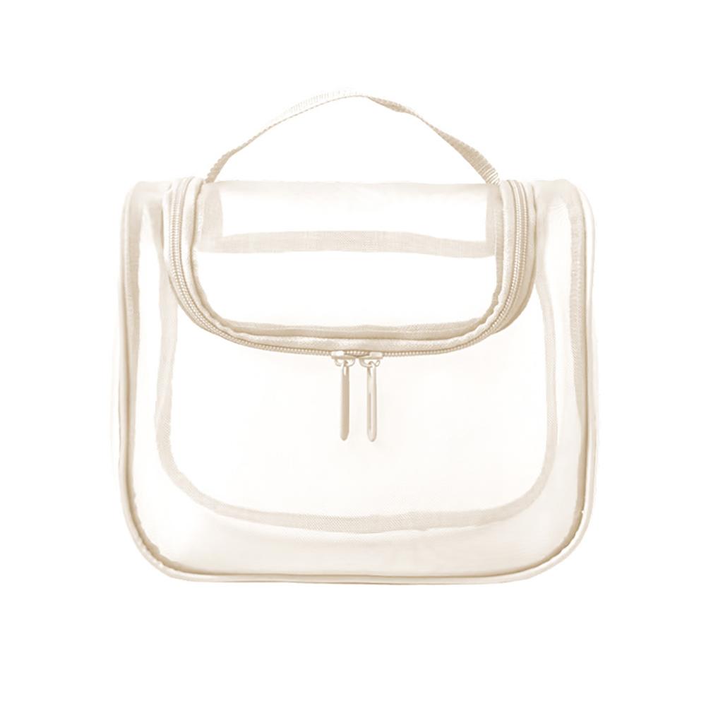 New Multi-Functional Cosmetics Storage Bags Curved Mesh Portable Makeup Bag Women's Large Capacity Toiletries Washbag