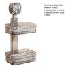 Suction Cup Soap Dish with Drain Holes Strong Load-bearing Easy to Install