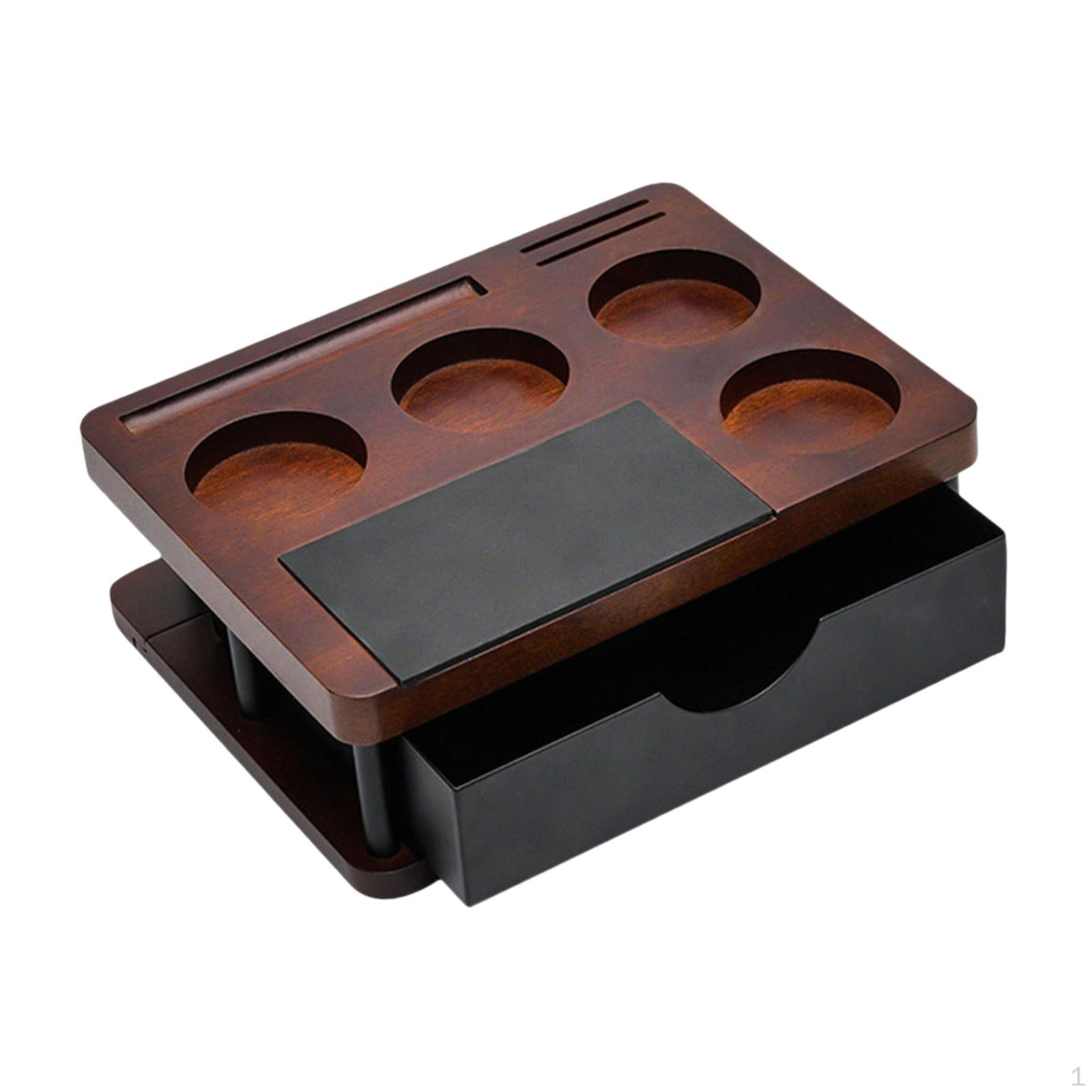 Держатель для темпера кофе для эспрессо-станции, Органайзер, Аксессуары для бара round corner