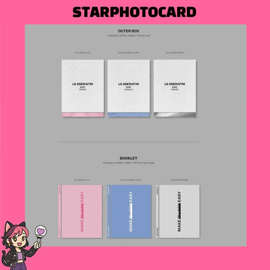 [LAGERWARE] LE SSERAFIM 3. Mini-Album EASY Album