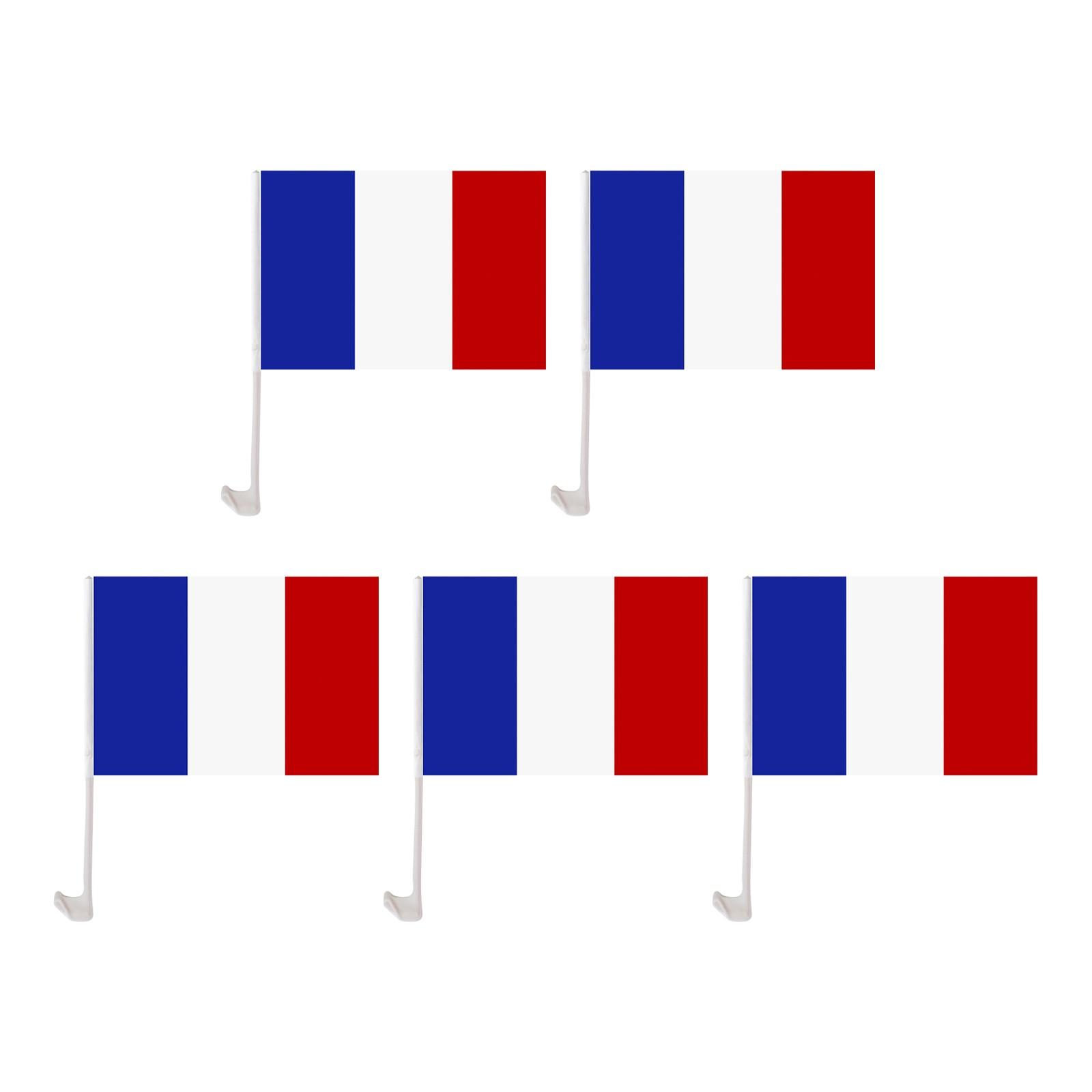 

30*45 см французский автомобильный флаг флаг на окно автомобиля One Size