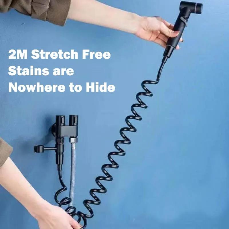 Bidet Spray Set Toilet Sprayer Shower Wc Bathroom Shower High Pressure Handheld Bidet Faucet Bathroom Accessories