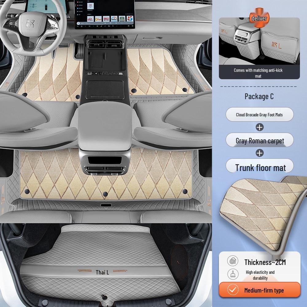 BYD Han L 2025 Model DMI Full Surround EV/DMP Car Floor Mats
