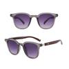 Fashion Wood Grain Leg Rice Nail Square Sunglasses For Men And Women UV Protection Sun Glasses Sunshade Eyeglasses