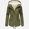 Winter new hot-selling hooded waist thin piled thickened warm cotton-padded clothes women's medium and long cotton jacket