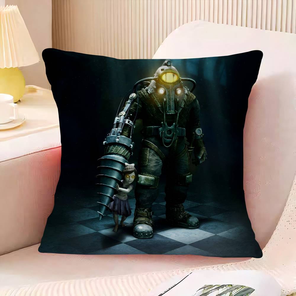 B-BioShock I-Infinite Polštář Potah na polštář Povlak na polštář Obývací pokoj Pohovka Domácí dekorace Na míru