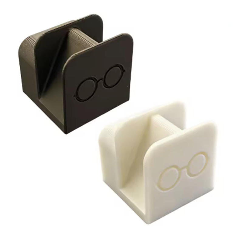 Non-Slip Eyeglasses Holder Stand 3D Printed PLA Glasses Rack For Desk Nightstand Anti-Scratch Eyewear Organizer Accessory