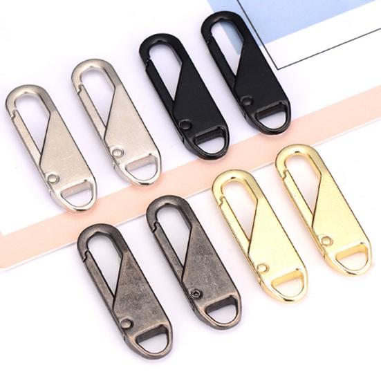 Detachable Zipper Pull Replacement Zipper Pull Tab Quick Attach Remove Zipper Pull for Backpacks Jackets Boots Luggage Clothing Purse