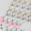 Durable Acrylic Nail Art Practice Stand Magnetic Fingernail Display Holder for False Nails