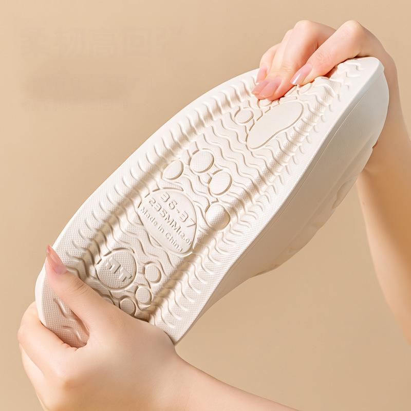 Fashion Shevslues Winter Plush Lining Women's Slippers Waterproof Slip On Cotton Shoes Non-slip Platform Slides Fuzzy Cozy Warm Slippers