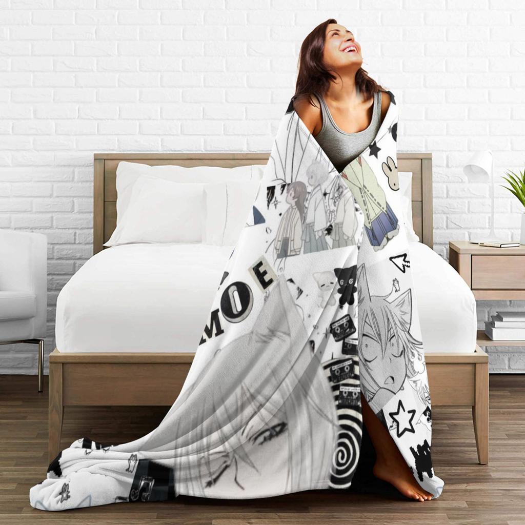 Kamisama Kiss Japan Anime Merch Blanket Super Soft Cozy Throw Blankets for Living Room 50x60 Inches Multiple Sizes Bedding Throw