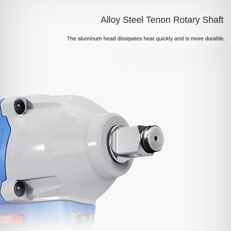 Chave Elétrica Sem Escovas Dongcheng Alto Torque Bateria de Lítio Ferramenta Canhão de Ar Elétrico para Prateleira de Autoreparo Chave de Impacto Dongcheng