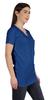 Inkmeso Long Length Notch Neck Top For Women Basic Cotton Tee Shirt w  Pocket Patch Legging