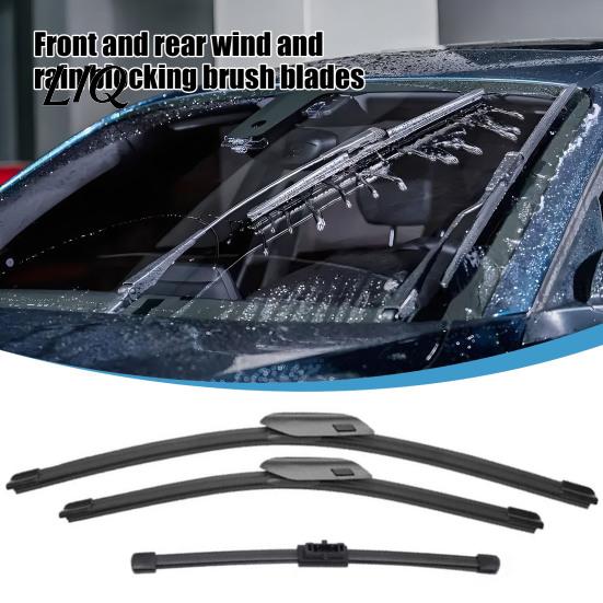 Easy Installation Wipers 10/19/24 Inch Wiper Blades Set for Haval H6 2021-2022, 2Pcs Front Car Window Cleaning & 1Pc Rear Wiper, Beamless Quiet Direct