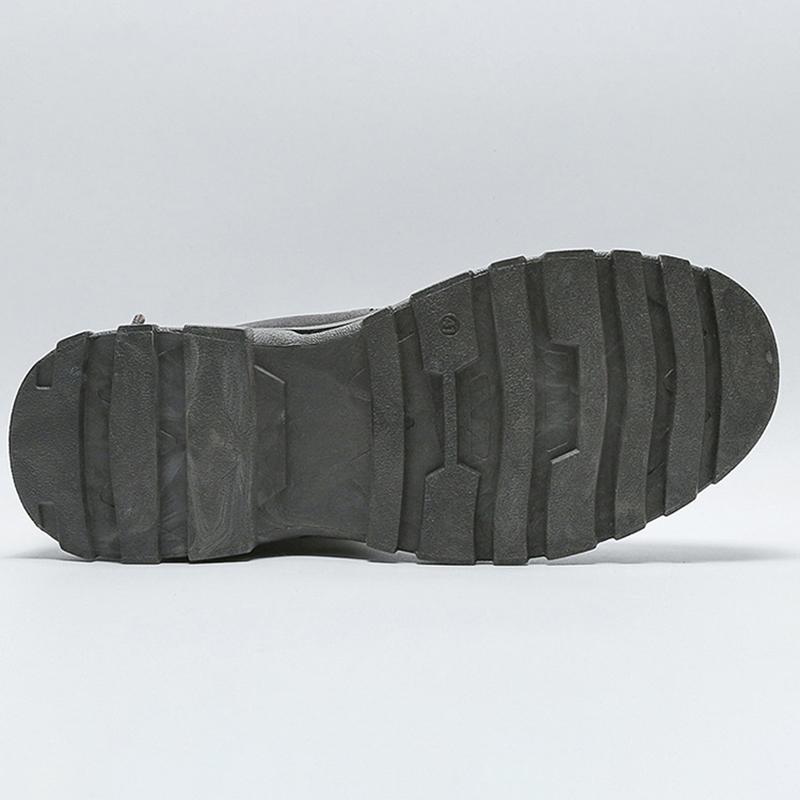 Men Combat Boots Men Thick Sole Ankle Boots Outdoor Hiking Shoes Light Non-slip Men Desert Working Footwear