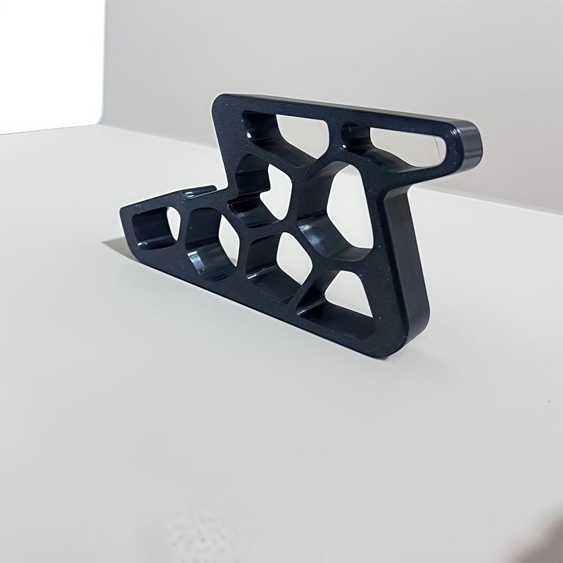 

1 Heavy-Duty Wedge Anti-Slip Door Stopper-Suitable for Indoor Use, Easy to Install/Remove,Compatible with Balcony & Window Doors чёрный