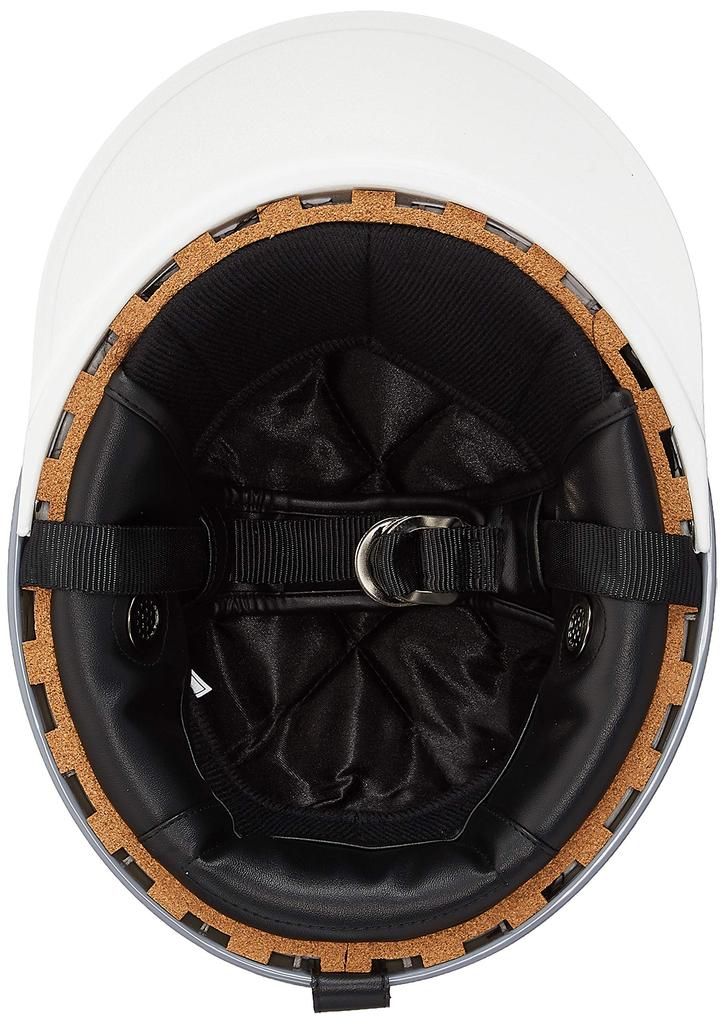Bike Parts Center Half Helmet, Cork Type, Silver Lame, One Size Fits Most (Head Circumferences 57cm - Under 60cm) 700108