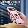 For Google Pixel 10 Pro XL Case Military Grade Ring Kickstand PC + TPU Phone Cover