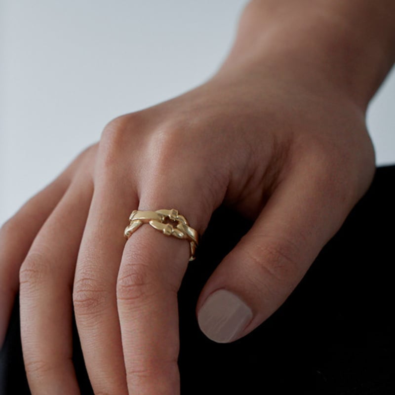 

objecteso 22FW_Silver925_Chain Ring01 Silver Basic