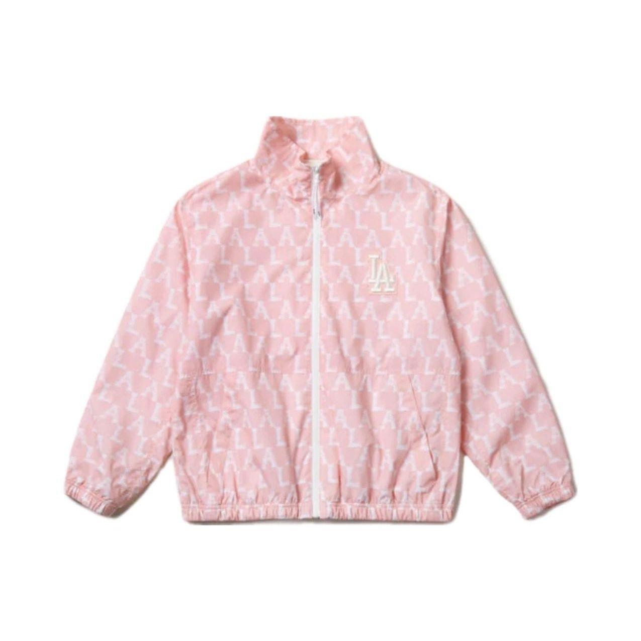 Veste Coupe-vent à Motif MLB Unisexe Vestes Rose 31JPW9131-07P S white
