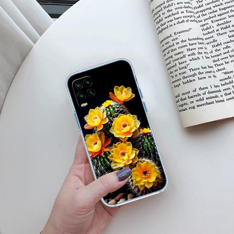 RA33 Watercolour Cacti Succulent Transparent Phone Case for Motorola Moto G7 G8 G9 G84 G85 G73 G24 G15 Z2 Play Power Plus