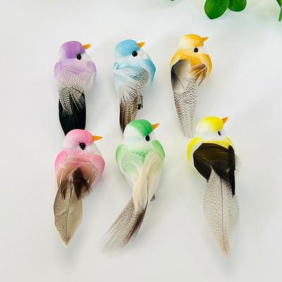 "Creative Foam Feather Bird Model for Garden or Kindergarten Decoration"