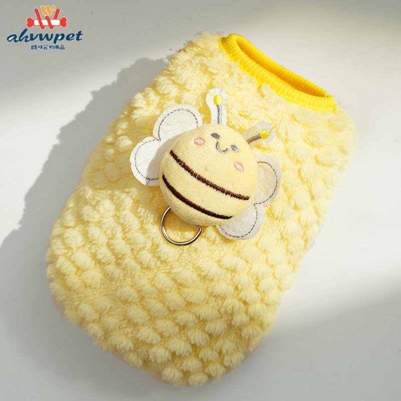 Desene Animate Cățeluș Flanel Cald Pisică Cățel Cățel Mic Pisică Teddy Haine Vestă Câine