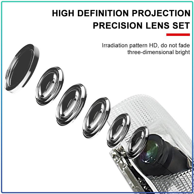 2 szt. Lampki Powitalne LED do Drzwi Samochodowych Projektor Logo Światła Duch Cienia Bezprzewodowe Lampki Drzwiowe Dla Toyota Fortuner Chr Verso Prius Hiace Yaris Trd Corolla