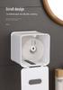 Waterproof No-Punch Toilet Paper Storage Rack and Towel Holder