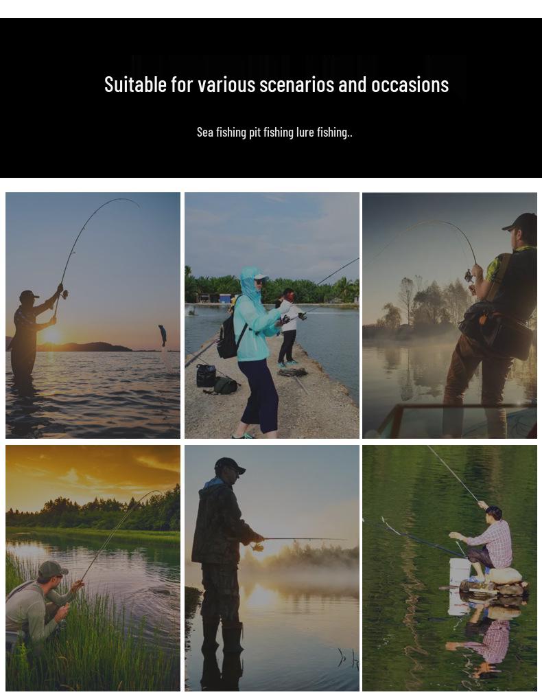 Infällbart aluminiumsurfiskespöställ Stativ för långa kast – Fiskeutrustning för flera spön utomhus