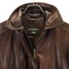 EDDIE BAUER Leather Jacket M Brown Outdoors Women Used