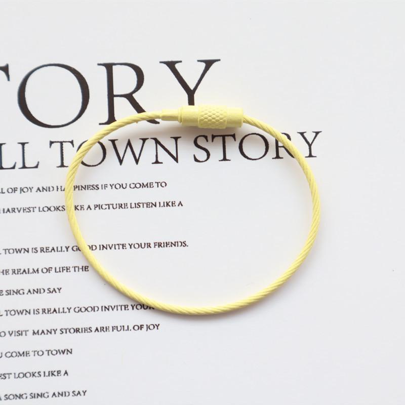 1 stk Fargerik Bagasjelappklemme i Rustfritt Stål Slitesterk og Enkel å Installere Perfekt for Reise og Daglig Bruk