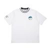 MALBON GOLF Bucket Short Sleeve Mock Neck White (Man)