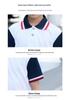 Summer Short Sleeve Student Uniform Set: High School Sportswear with Logo, Men's and Women's Two-Piece