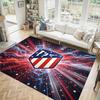 Design Atletico Madryt Kryształowy Aksamitny Dywan Przytulny Nie?Antypoślizgowy Dywan Wzorzysty Do Sypialni Salonu Przedpokoju