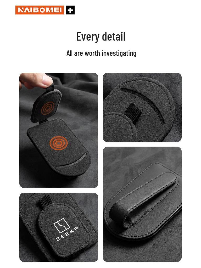 Zeekr 001/X/009 Multi-Functional Sun Visor Sunglasses Holder