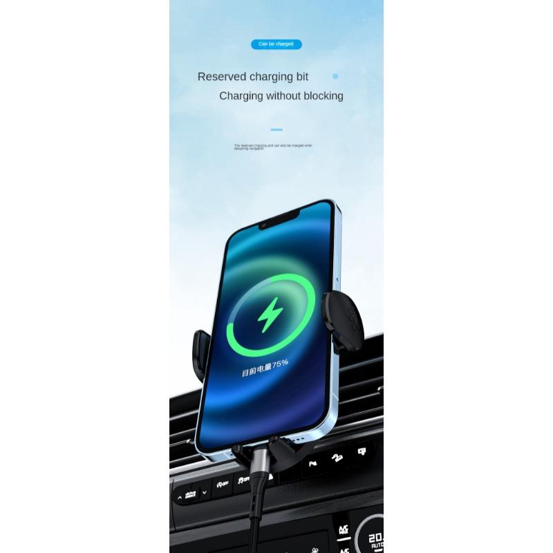 Car Phone Holder New Car Navigation Support Little Bear Cartoon Car Vent Mobile Phone Holder