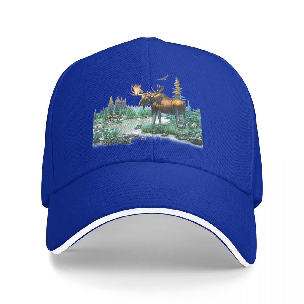 Moose Creek Baseball Cap Funny Hat New In The Hat Sun Hat For Children Golf Genuine For Unisex Womens