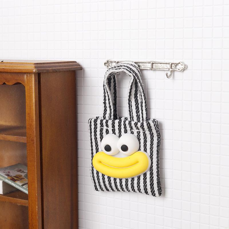 Кукольная мини-сумка из холста — фото 5