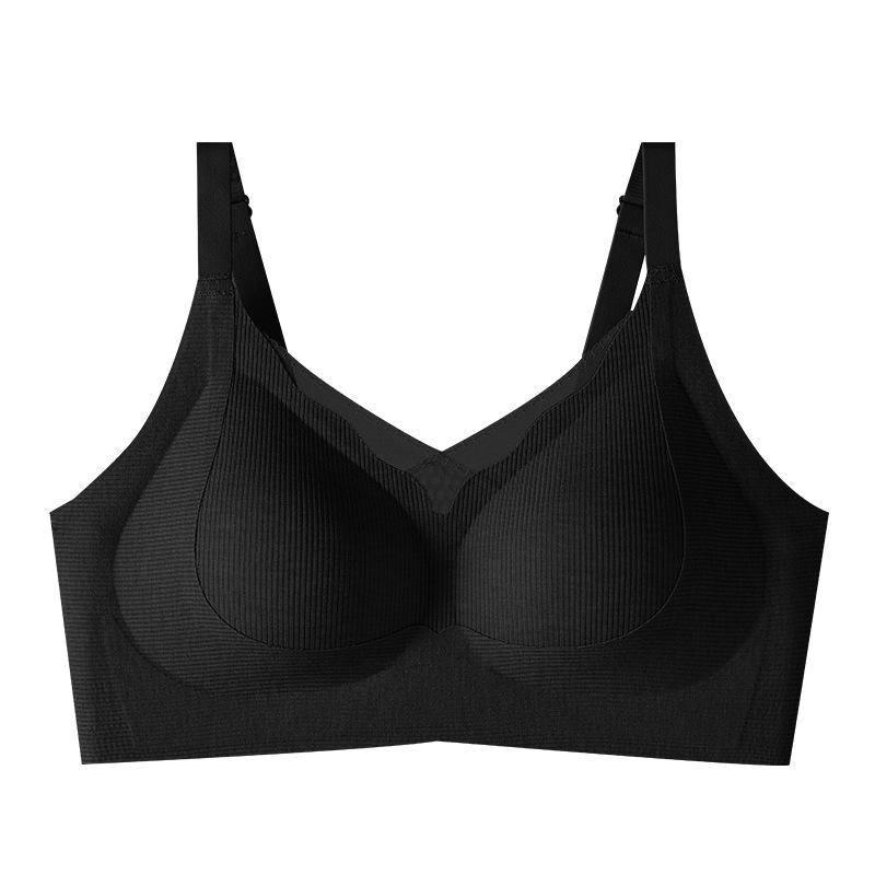 Small Breasts Gather Underwear Women's Anti-gravity Grinding Fixed Cup Anti-sagging Breast No Steel Ring Lift Up Bra