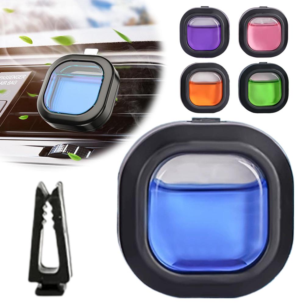 1pc Car Perfume Clip Car Flavoring Air Fresheners Fresh Air Eliminates Odors Long-Lasting Auto Aromatherapy Interior Supplies