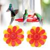 30PCS   Feeders Replacement Flowers Brightly Colored Bird Feeder Feeding Ports Parts Easy to Clean