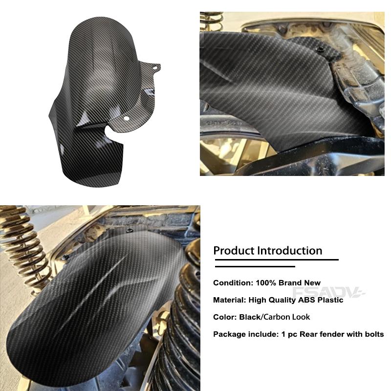 Fit For Honda Forza 350 Rear Fender Forza350 NSS350 2020 2021 2022 2023 Motorcycle Mudguard Mud Flap Splash Guard Protective